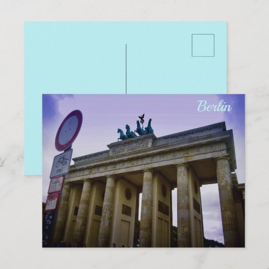 ベルリン ポストカード (正面/裏面)