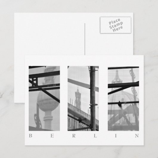 ベルリン ポストカード (正面/裏面)