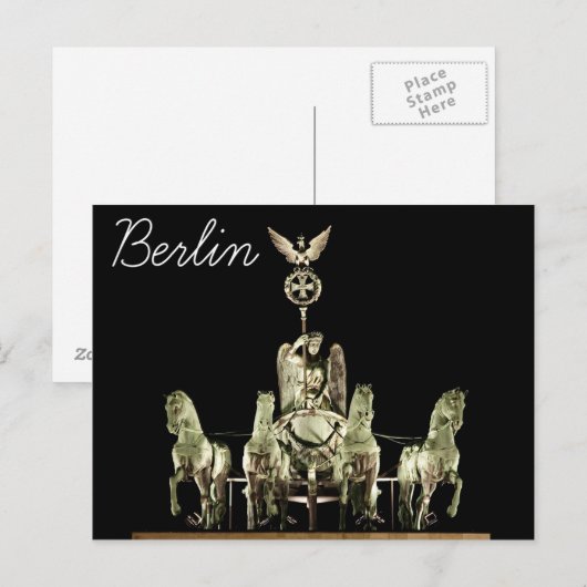 ベルリン ポストカード (正面/裏面)
