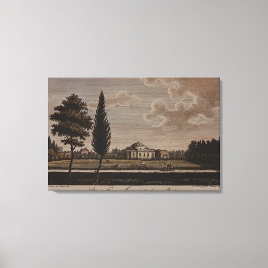 ベルリン，獣医学校， 1795 キャンバスプリント (正面)