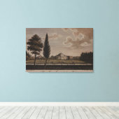 ベルリン，獣医学校， 1795 キャンバスプリント (インサイチュ (ウッドフロア))