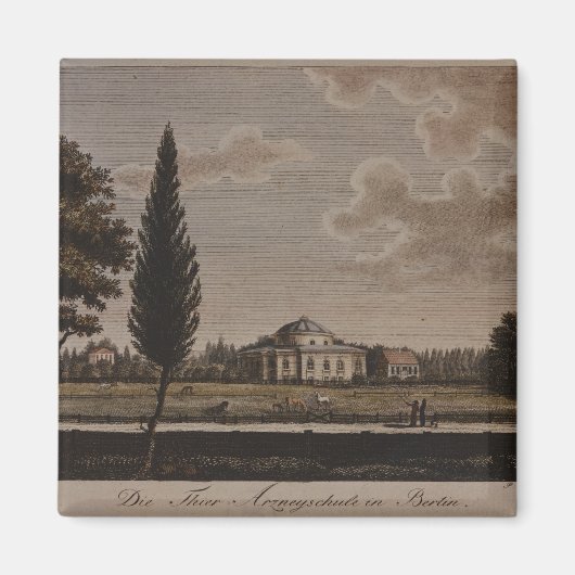 ベルリン,獣医学校, 1795 マグネット (正面)