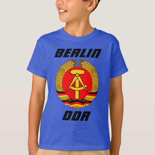 ベルリン, DDR – 東ドイツ(Ost Berlin)子供 Tシャツ (正面)