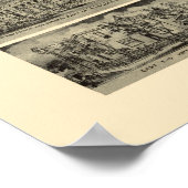 ベルリンPAパノラママップ – 1905 ポスター (角)