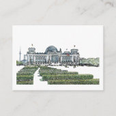 ベルリンReicstagドイツ議会 エンクロージャーカード (正面)