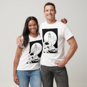 ベルロックライトハウス満月 Tシャツ (ユニセックス)