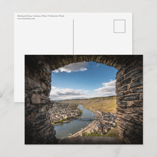 ベルンカステルクエスドイツ ポストカード (正面/裏面)