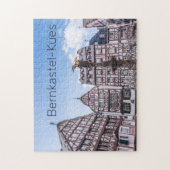 ベルンカステルクエスヒストリックファサードGermany Souvenir ジグソーパズル (縦)
