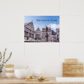 ベルンカステルクエスヒストリックファサードGermany Souvenir ポスター (キッチン)