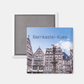ベルンカステルクエスヒストリックファサードGermany Souvenir マグネット (正面/裏面)