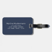 ベルンカステルクエスヒストリックファサードGermany Souvenir ラゲッジタグ (裏面横)