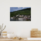 ベルンカステルクエス，ゲルマのモーゼル川クルーズボート ポスター (キッチン)