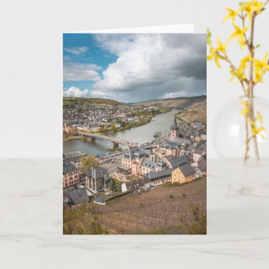 ベルンカステルクエ カード (黄色い花)