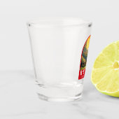 ベルンスイストラベルアートヴィンテージ ショットグラス (左)