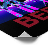 ベルンスキー及びスノーボードレトロ90sベルンスキー ポスター (角)