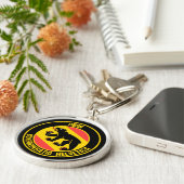 ベルンラウンドエンブレム キーホルダー (側面)