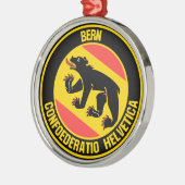 ベルンラウンドエンブレム メタルオーナメント (左)