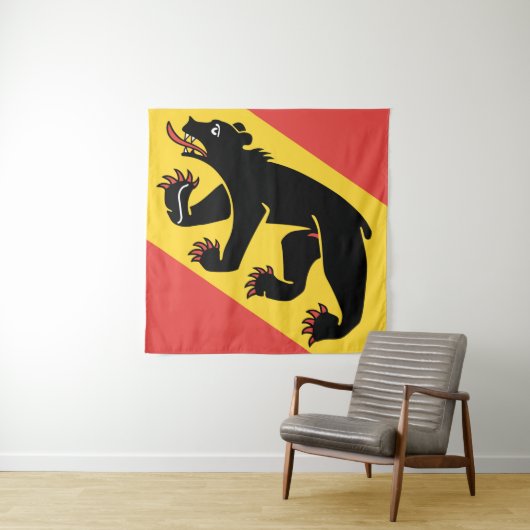 ベルン州旗スイスのシンボル タペストリー (インサイチュ)