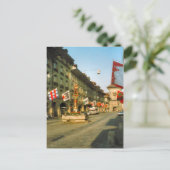 ベルン、メイン通りと時計塔 ポストカード (スタンド正面)