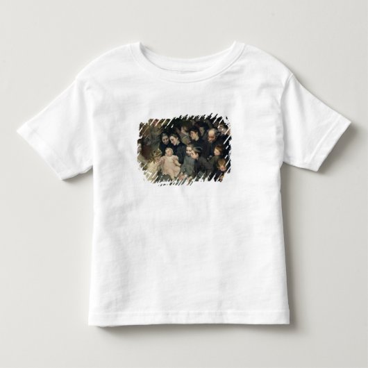 『ベルヴィルのミルク』 トドラーTシャツ (正面)
