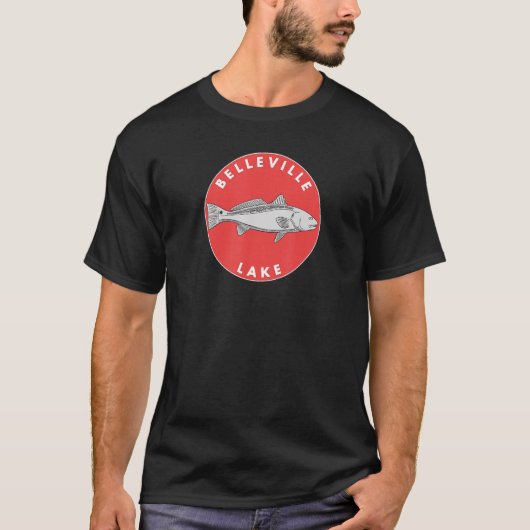 ベルヴィル湖 Tシャツ (正面)