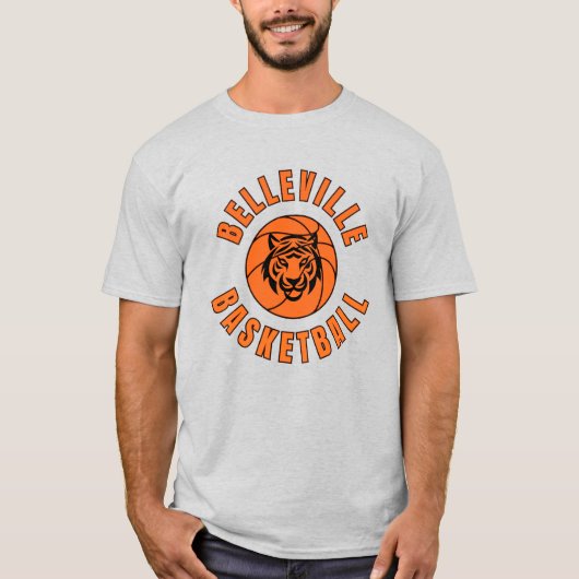 ベルヴィル高校バスケットボールTシャツ Tシャツ (正面)