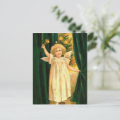 ベルヴィンテージクリスマスエンジェル シーズンポストカード (スタンド正面)