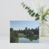 ベルヴェデーレキャッスルビューNYCセントラルパークハガキ ポストカード (スタンド正面)