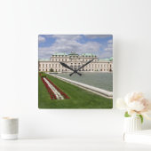 ベルヴェデーレキャッスル,ウィーンオーストリア スクエア壁時計 (ホーム)