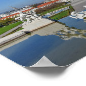 ベルヴェデーレパレスプール，ウィーン，オーストリア ポスター (角)