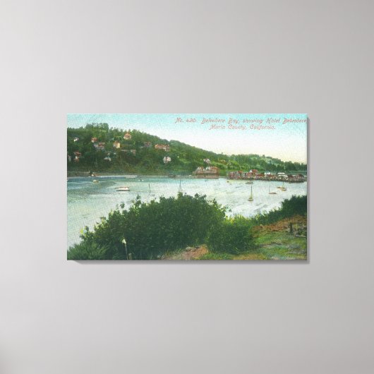 ベルヴェデーレベイホテルベルヴェデーレ キャンバスプリント (正面)