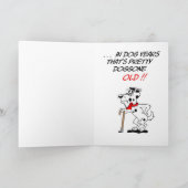 ベルヴェデーレ40thバースデーカード カード (内部)