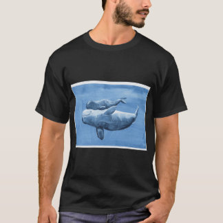 ベルーガと子供のギフト 楽しい Tシャツ