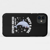 ベルーガを愛する女の子 Case-Mate iPhoneケース (裏面(横))