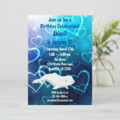 ベルーガクジラとブルーハート北極誕生会 招待状 (スタンド正面)