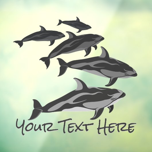 ベルーガクジラデカールカスタムホエールアートウィンドウにしがみつく ウィンドウサイン (シート3)