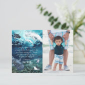 ベルーガクジラ海 |写真ありがとう サンキューカード (スタンド正面)