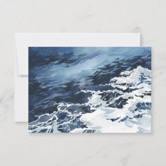 ベルーガクジラ海 |写真ありがとう サンキューカード (裏面)