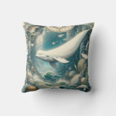 ベルーガクジラ1 クッション (裏面)