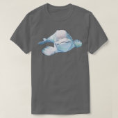 ベルーガクジラ3 Tシャツ (デザイン正面)