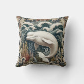 ベルーガクジラ5 クッション (裏面)