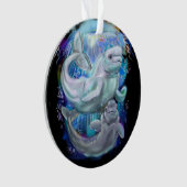 ベルーガクジラ オーナメント (正面)