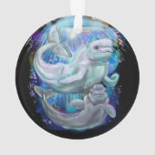 ベルーガクジラ オーナメント (裏面)