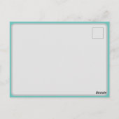 ベルーガクジラ ポストカード (裏面)