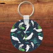 ベルーガパーティー キーホルダー (正面)