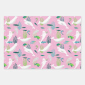 ベルーガパーティー ラッピングペーパーシート (正面3)