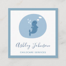 ベルーガベビーホエールパステルブルーチャイルドケアベビーシッター