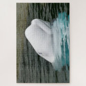 ベルーガホエールアラスカ ジグソーパズル (縦)