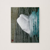 ベルーガホエールアラスカ ジグソーパズル (縦)