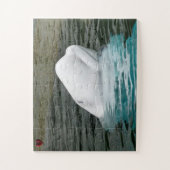 ベルーガホエールアラスカ ジグソーパズル (縦)